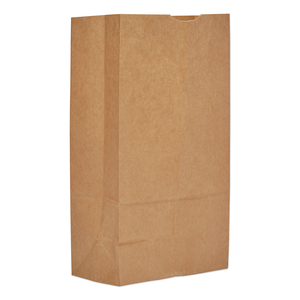 GROCERY PAPER BAGS, 36 LB CAPACITY, #12, 7.06" X 4.5" X 12.75", KRAFT, 1,000 BAGS by AJM Packaging Corporation