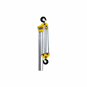 MANUAL CHAIN HOIST W/ STD. OVERLOAD PROTECTION 10 TON CAP. 20' LIFT by Oz Lifting Products