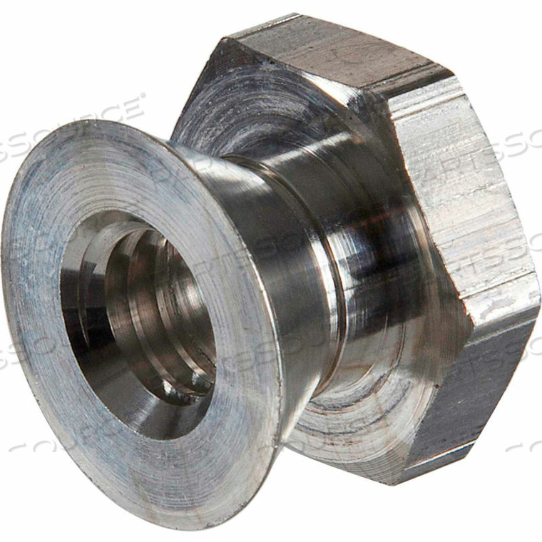 5/16-18 TAMPER-PROOF SECURITY BREAKAWAY NUT - NON-REMOVABLE - ALUMINUM - MADE IN USA - PKG OF 50 by Tamperproof Screw Company, Inc.