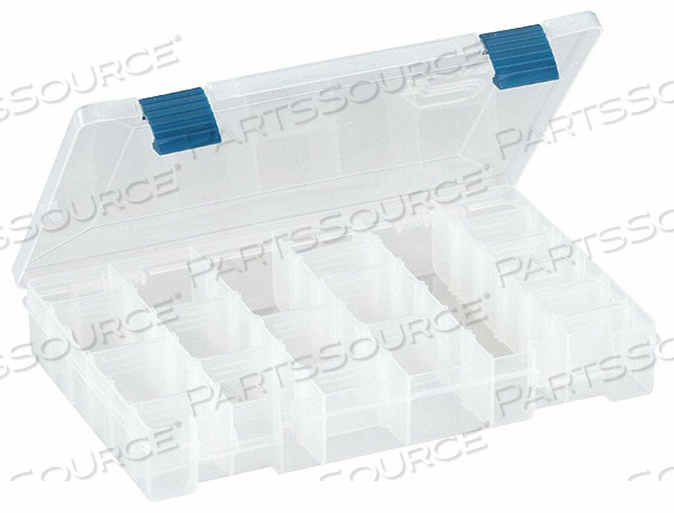 COMPARTMENT BOX 6 TO 21 COMPARTMNT CLEAR by Plano Molding COMPARTMENT BOX 6 TO 21 COMPARTMNT CLEAR by Plano Molding