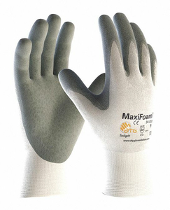 NITRILE FOAM COATED GLOVES ATG M PK12 by Protective Industrial Products