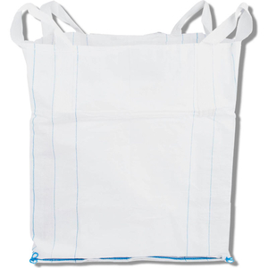 COMMERCIAL FIBC BULK BAGS - OPEN TOP, FLAT BOTTOM 2205 LBS PP, 35 X 35 X 38 - PACK OF 5 by ShopTough