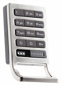 ELECTRONIC KEYLESS LOCK KEYPAD OR CODED by Digilock