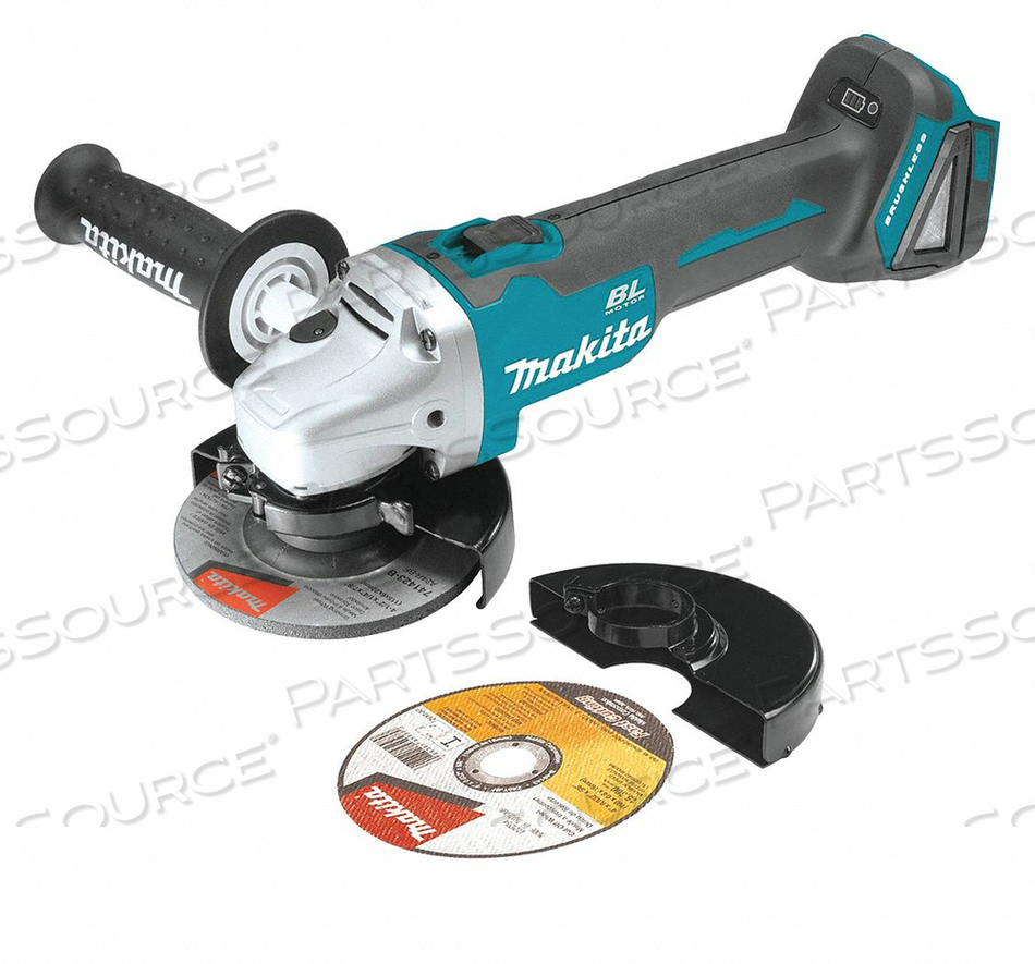 XAG03Z 18V LXT LITHIUM-ION BRUSHLESS 4-1/2" CUT-OFF/ANGLE GRINDER (TOOL ONLY) by Makita