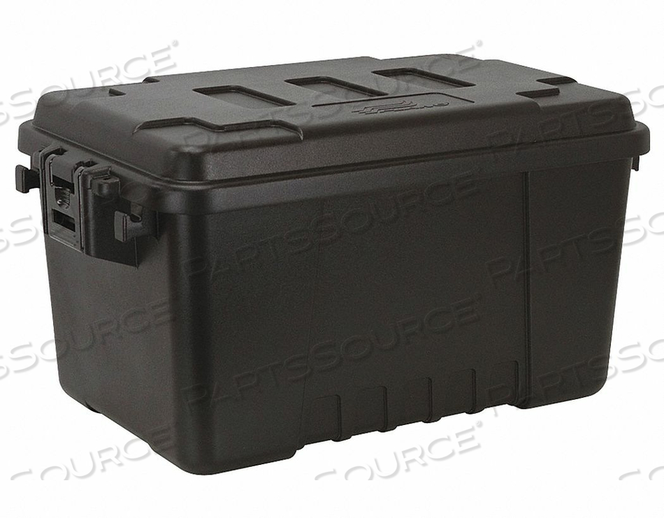 UTILITY TRUNK POLYPROPYLENE BLACK 56 QT. by Plano Molding