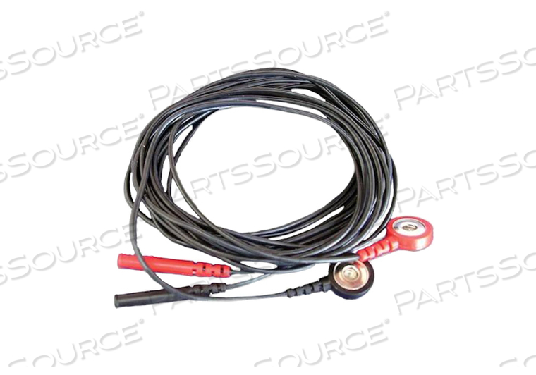 6" SNAP ON LEADS FOR PERIPHERAL NERVE STIMULATORS 6" SNAP ON LEADS FOR PERIPHERAL NERVE STIMULATORS