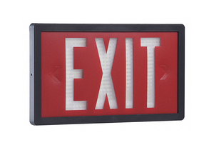 SELF-LUMINOUS EXIT SIGN 10 YR. 2 FACE by Isolite