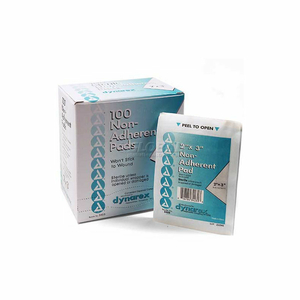 NON-ADHERENT STERILE PADS, 2" X 3" PAD, 100/BOX by Medique