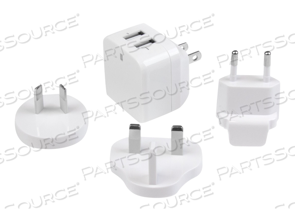 CHARGE A TABLET AND A PHONE SIMULTANEOUSLY, ALMOST ANYWHERE AROUND THE WORLD - D by StarTech.com Ltd.