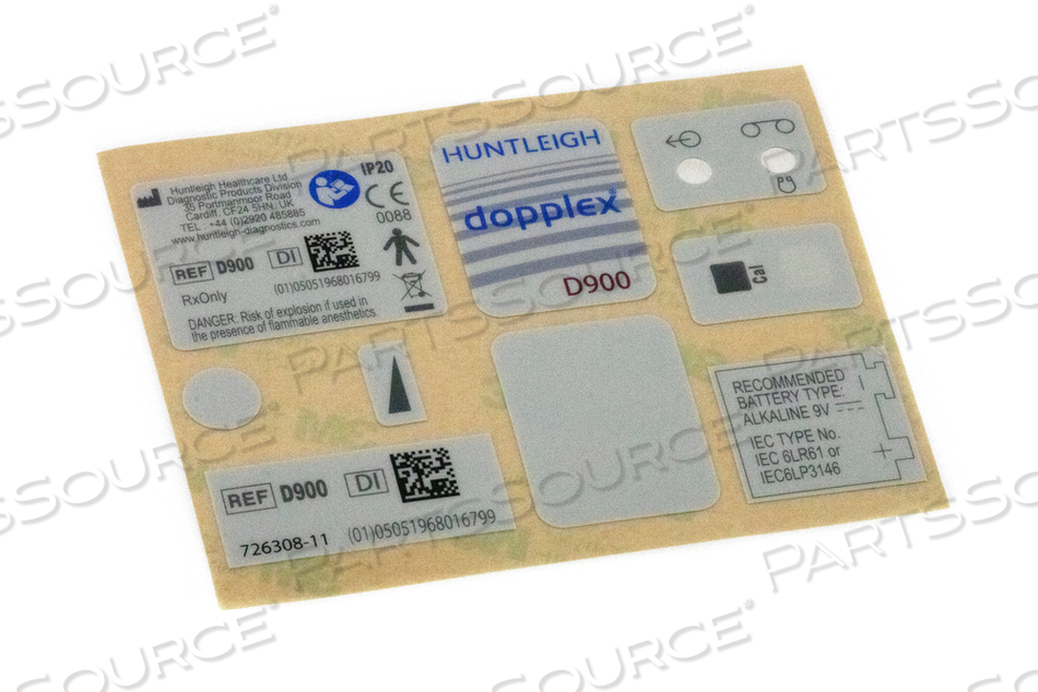 LABEL SET FOR D900-P by Arjo Inc.