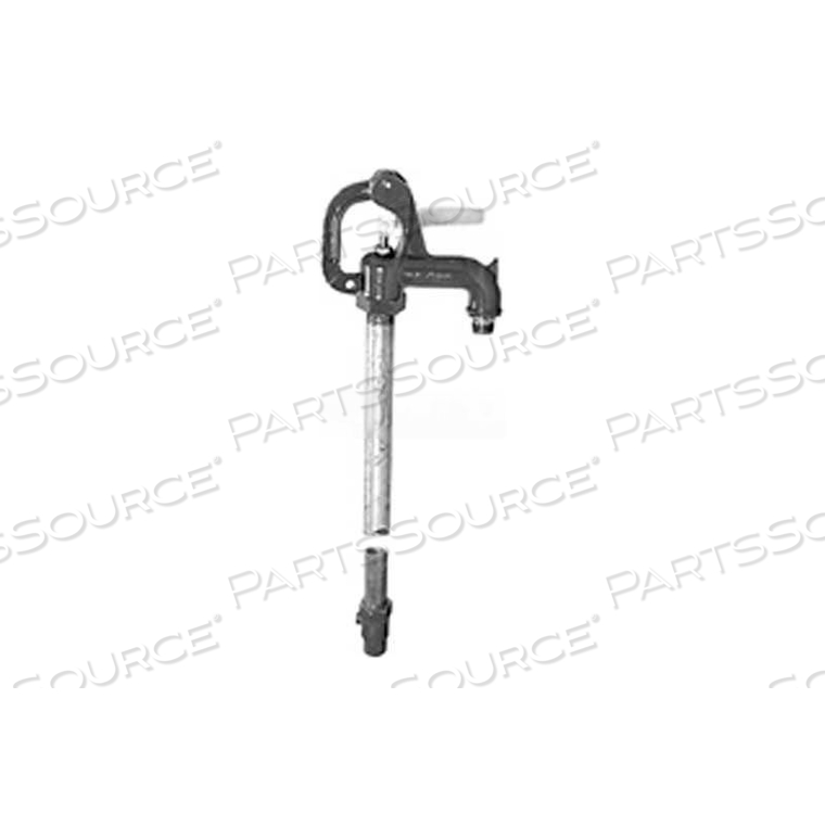 Z1395XL-3/4X3 NON-FREEZE YARD HYDRANT, EXPOSED, 3/4" X 3" by Zurn Industries LLC Z1395XL-3/4X3 NON-FREEZE YARD HYDRANT, EXPOSED, 3/4" X 3" by Zurn Industries LLC