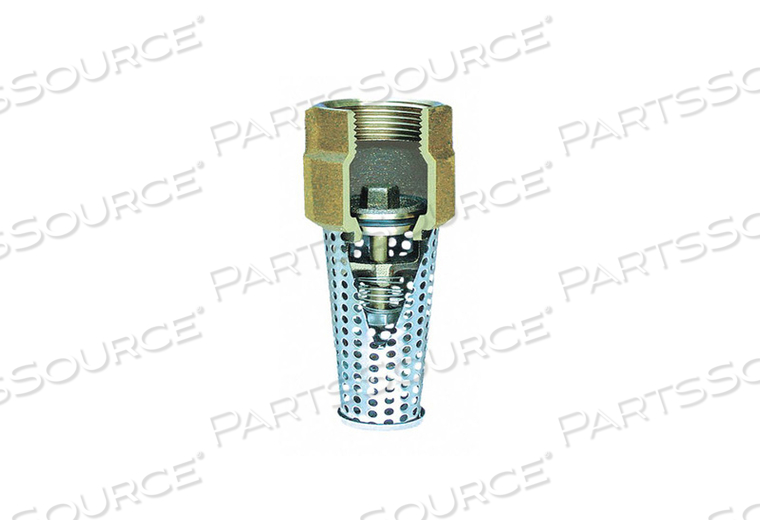 FOOT VALVE 1-1/2 SIZE NPT 2-5/16 L by Simmons FOOT VALVE 1-1/2 SIZE NPT 2-5/16 L by Simmons