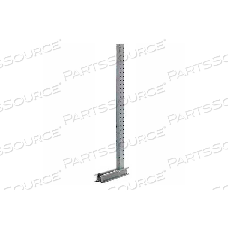 SINGLE SIDED UPRIGHT FOR CANTILEVER RACK, 33"DX12'H, 6500 LBS. CAP, FOR USE WITH 1000 SERIES by Modern Equipment (Meco) SINGLE SIDED UPRIGHT FOR CANTILEVER RACK, 33"DX12'H, 6500 LBS. CAP, FOR USE WITH 1000 SERIES by Modern Equipment (Meco)