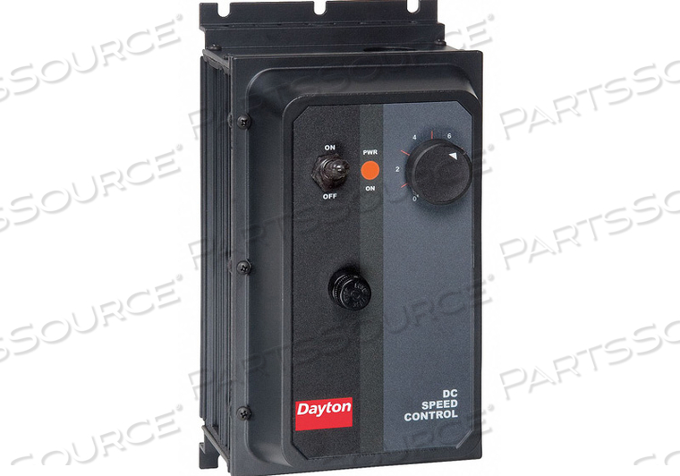 DC SPEED CONTROL 90/180VDC NEMA 4/12 by DAYTON ELECTRIC MANUFACTURING CO DC SPEED CONTROL 90/180VDC NEMA 4/12 by DAYTON ELECTRIC MANUFACTURING CO