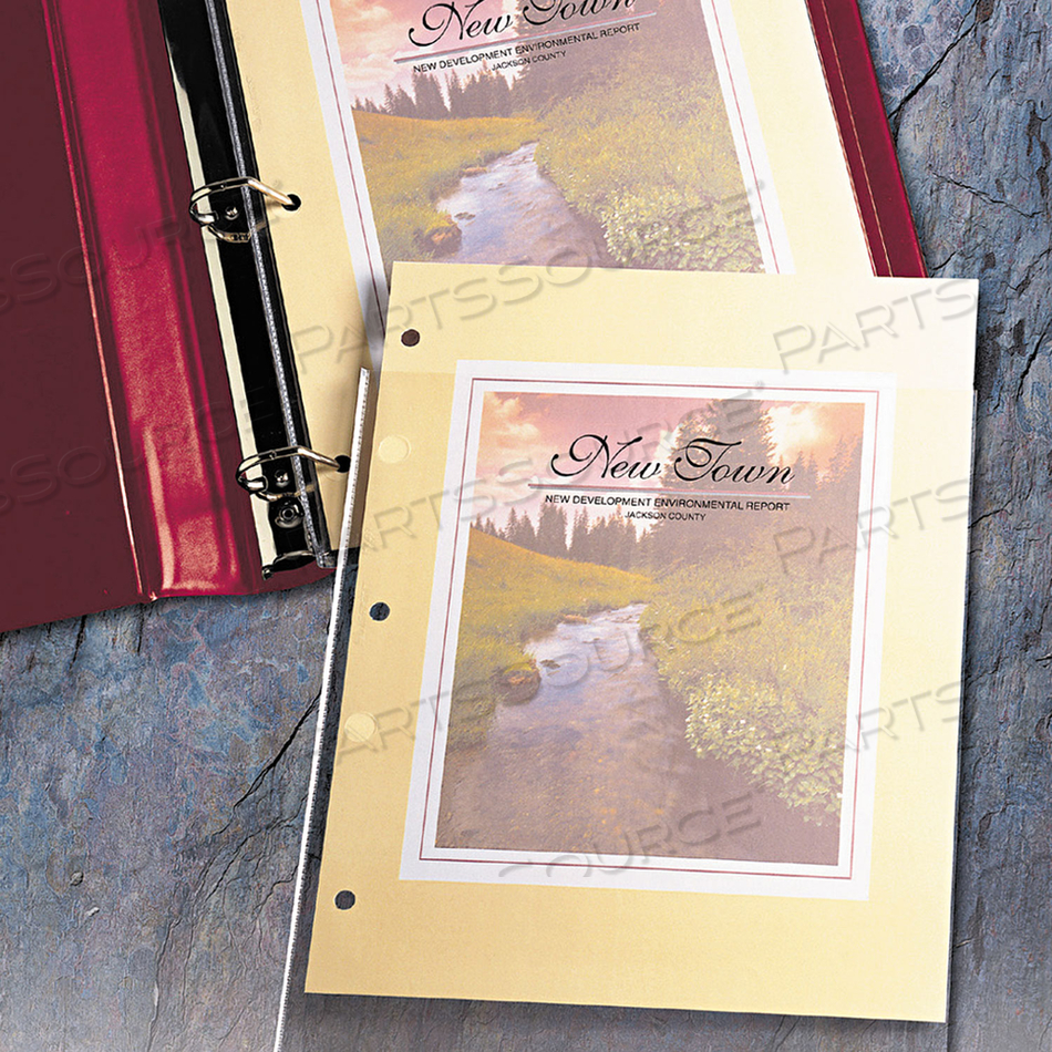 SHEET PROTECTOR 3-HOLE CLEAR PK50 by Avery