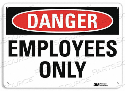 DANGER SIGN 4 HOLE MOUNT 10IN W X 7IN H by Lyle Signs Inc. DANGER SIGN 4 HOLE MOUNT 10IN W X 7IN H by Lyle Signs Inc.