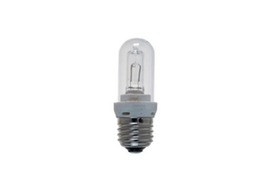 QUARTZ HALOGEN BULB, 150 W, E26 MEDIUM SCREW BASE, CLEAR, 3000 K COLOR TEMPERATURE, T10, 120 V, 2000 HR AVERAGE LIFE, 1.25 A, 3.4 IN by Medical Illumination International