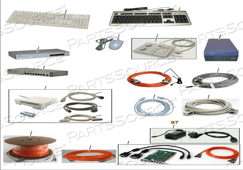 EXTENSION DVI CABLE DISPLAY POWER SUPPLY FOR ICS/IES TOWER ONLY by Siemens Medical Solutions