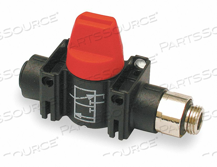 VENTED MINI BALL VALVE MNPT 3/8 IN by Legris