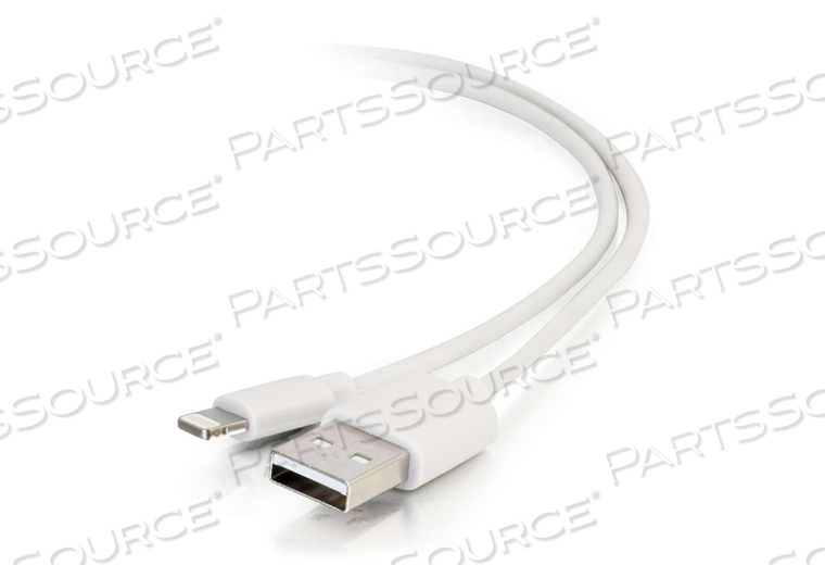 1M USB A TO LIGHTNING CABLE WHITE 1M USB A TO LIGHTNING CABLE WHITE