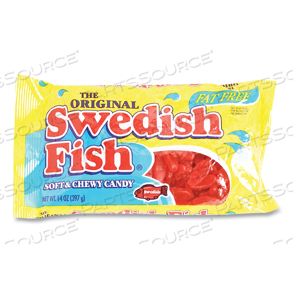 CANDY, ORIGINAL FLAVOR, RED, 14 OZ BAG 