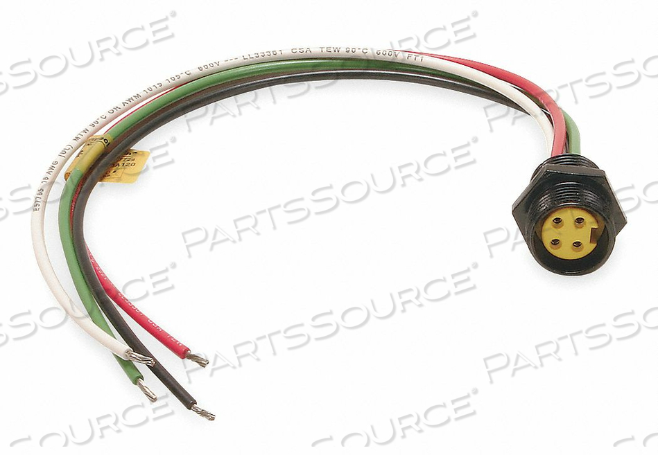 EXTERNAL THREAD RECEPTACLE 4 FEMALE 10A by Brad Harrison