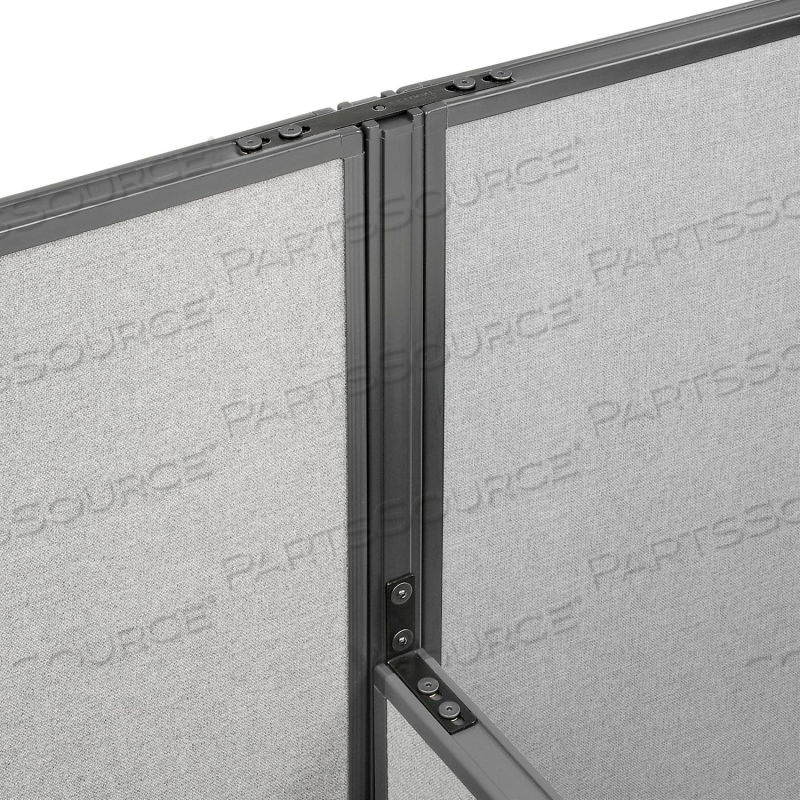 INTERION HIGH-LOW 3 WAY CONNECTOR KIT FOR TWO 72" H PANEL by Approved Vendor