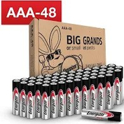 ENERGIZER MAX ALKALINE BATTERIES, SIZE AAA, 2 PER PACK, 24 PACKS PER CASE by Energizer