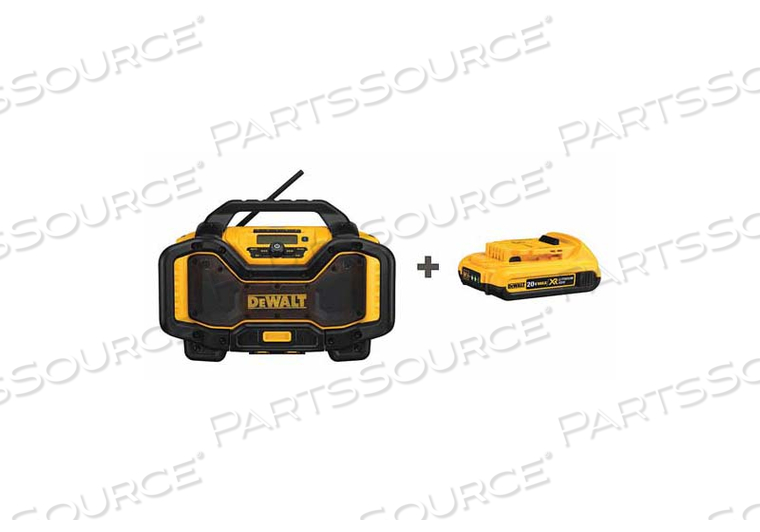 JOBSITE CHARGER RADIO KIT 20.0/60.0V by DeWalt JOBSITE CHARGER RADIO KIT 20.0/60.0V by DeWalt