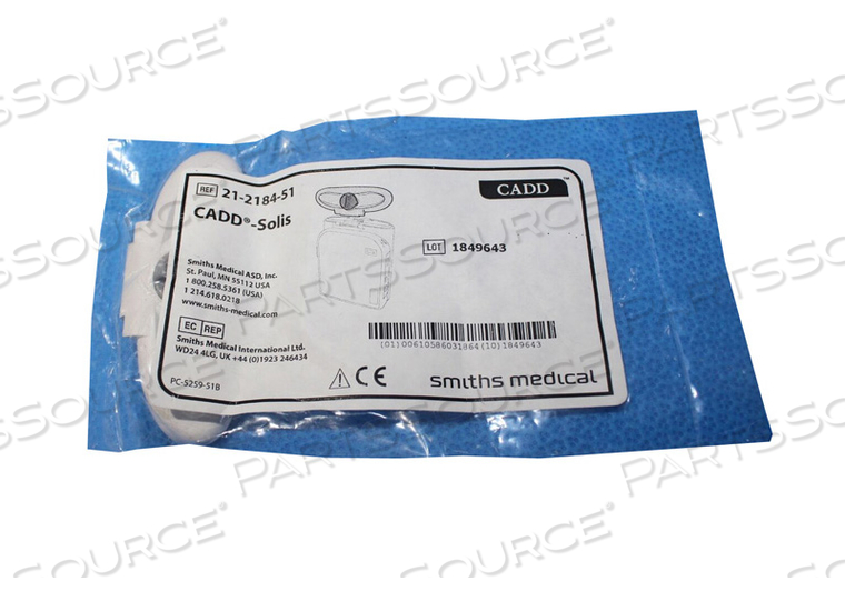 BATTERY DOOR, REPLACEMENT, CADD®-SOLIS, LATEX-FREE LATEX/LATEX-FREE, CE ENGLISH STANDARDS, FOR CADD®-SOLIS PUMP by Smiths Medical BATTERY DOOR, REPLACEMENT, CADD®-SOLIS, LATEX-FREE LATEX/LATEX-FREE, CE ENGLISH STANDARDS, FOR CADD®-SOLIS PUMP by Smiths Medical
