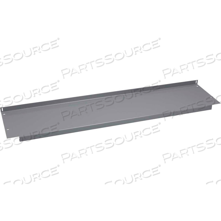 LOWER SHELF S-60 FOR TENNSCO WORKBENCHES 60"W X 14"D X 3"H - MEDIUM GRAY by Tennsco Corp.