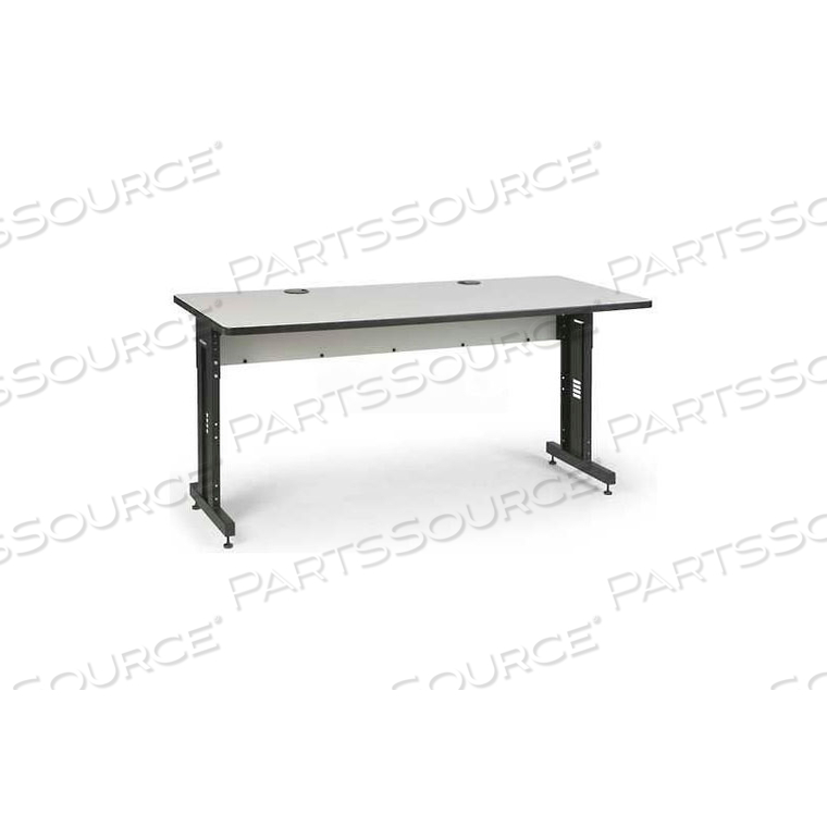 CLASSROOM TRAINING TABLE - ADJUSTABLE HEIGHT - 30" X 72" - FOLKSTONE by Kendall Howard LLC