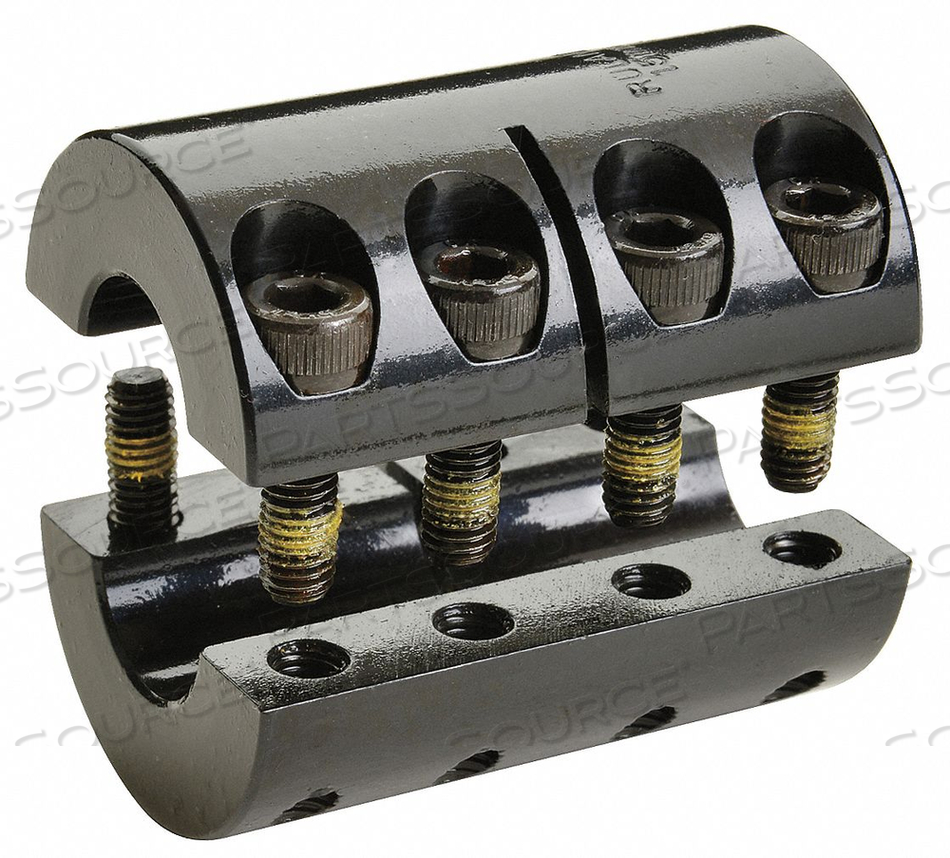 RIGID SHAFT COUPLING CLAMP 3-7/8 L by Ruland Manufacturing Inc.