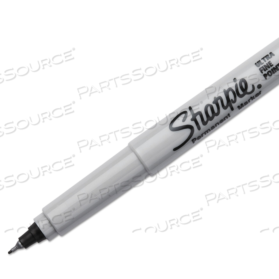 ULTRA FINE TIP PERMANENT MARKER, EXTRA-FINE NEEDLE TIP, BLACK by Sharpie