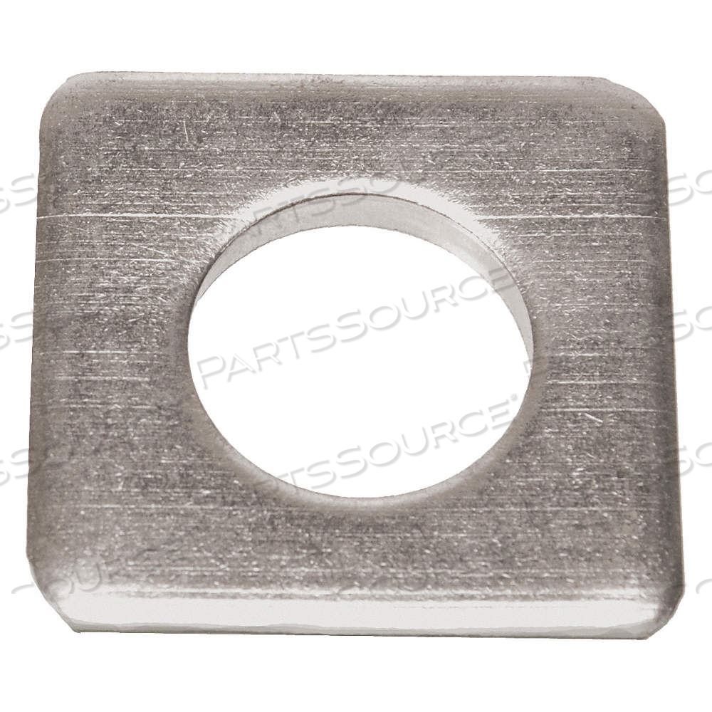 SQUARE WASHER, FOR SCREW SIZE 1 1/4 IN, STAINLESS STEEL, NOT GRADED, PLAIN, 1.313 IN IN DIA by Approved Vendor SQUARE WASHER, FOR SCREW SIZE 1 1/4 IN, STAINLESS STEEL, NOT GRADED, PLAIN, 1.313 IN IN DIA by Approved Vendor