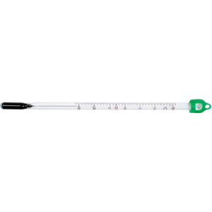 H-B B60510-0100 ENVIRO-SAFE« DRY BLOCK/INCUBATOR LIQUID-IN-GLASS THERMOMETER, 24/57C by Bel-Art Products