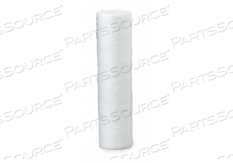 MELT BLOWN FILTER CARTRIDGE, 1 MICRONS, POLYPROPYLENE FILTER MEDIA, 5 GPM FLOW RATE by Pentek MELT BLOWN FILTER CARTRIDGE, 1 MICRONS, POLYPROPYLENE FILTER MEDIA, 5 GPM FLOW RATE by Pentek