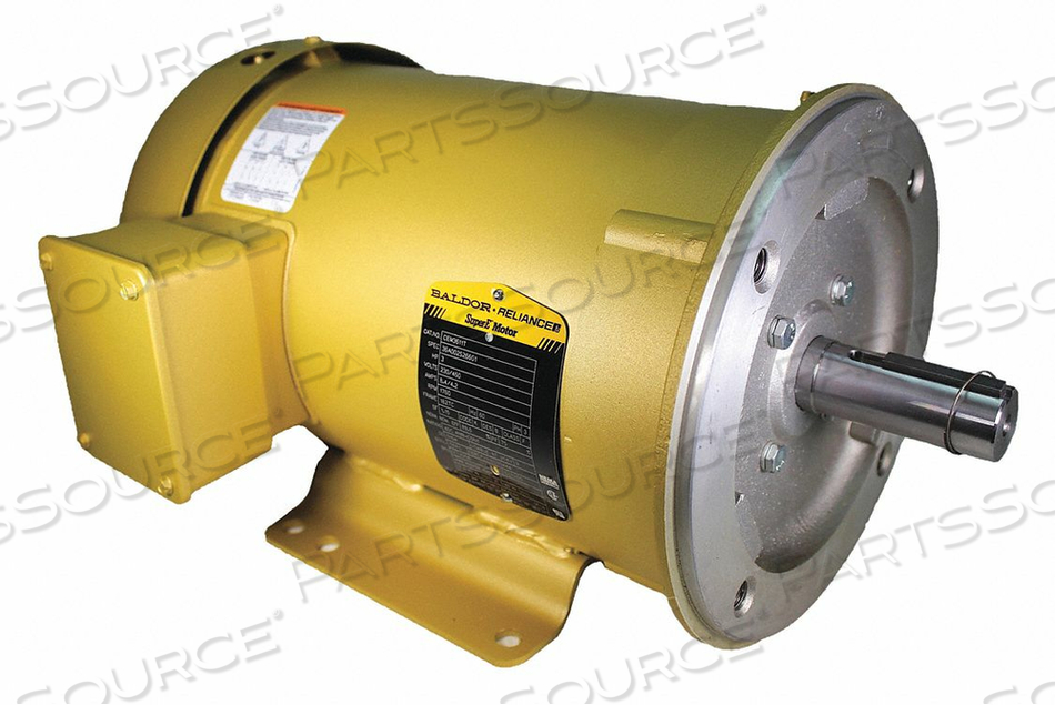 MOTOR 3-PH TEFC 3 HP 1760 RPM FACE/FOOT by BALDOR