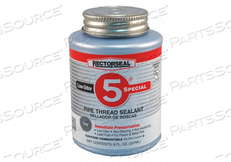 PIPE THREAD SEALANT PASTE 8 OZ. GRAY by Rectorseal PIPE THREAD SEALANT PASTE 8 OZ. GRAY by Rectorseal