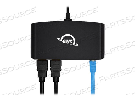 OWC THUNDERBOLT 3 MINI DOCK, DOCKING STATION, THUNDERBOLT 3, 2 X HDMI, GIGE by Other World Computing