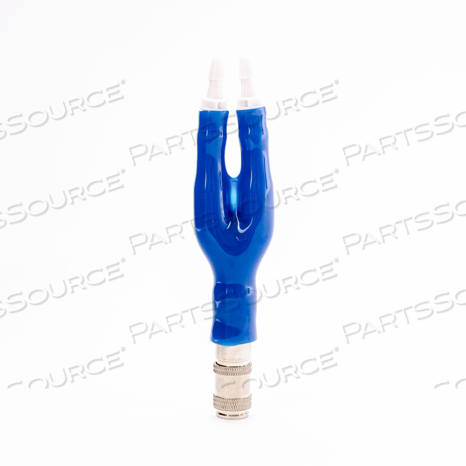 METAL FEMALE HP Y DUAL ADAPTER, 1/8 IN BARB by Medline Industries, Inc.