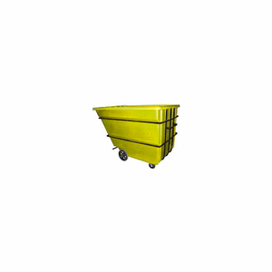 YELLOW HEAVY DUTY 2.2 CUBIC YARD TILT TRUCK 2500 LB. CAPACITY by Bayhead Products