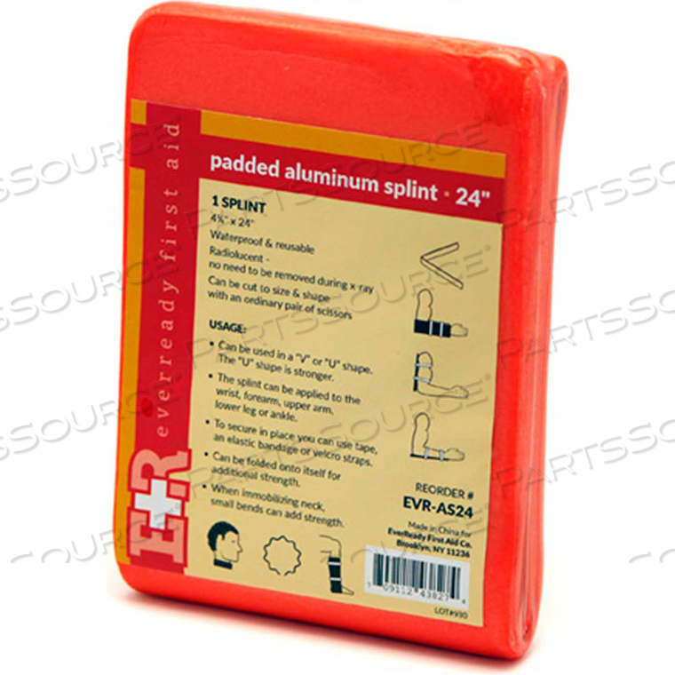 SAM SPLINT, MULTI-PURPOSE, ANSI REQUIREMENT, ORANGE by Medique