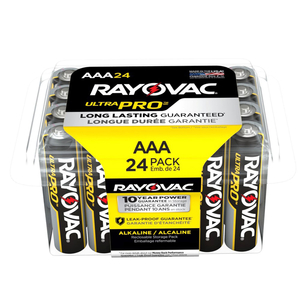 ULTRA PRO ALKALINE AAA BATTERIES, 24/PACK by Rayovac