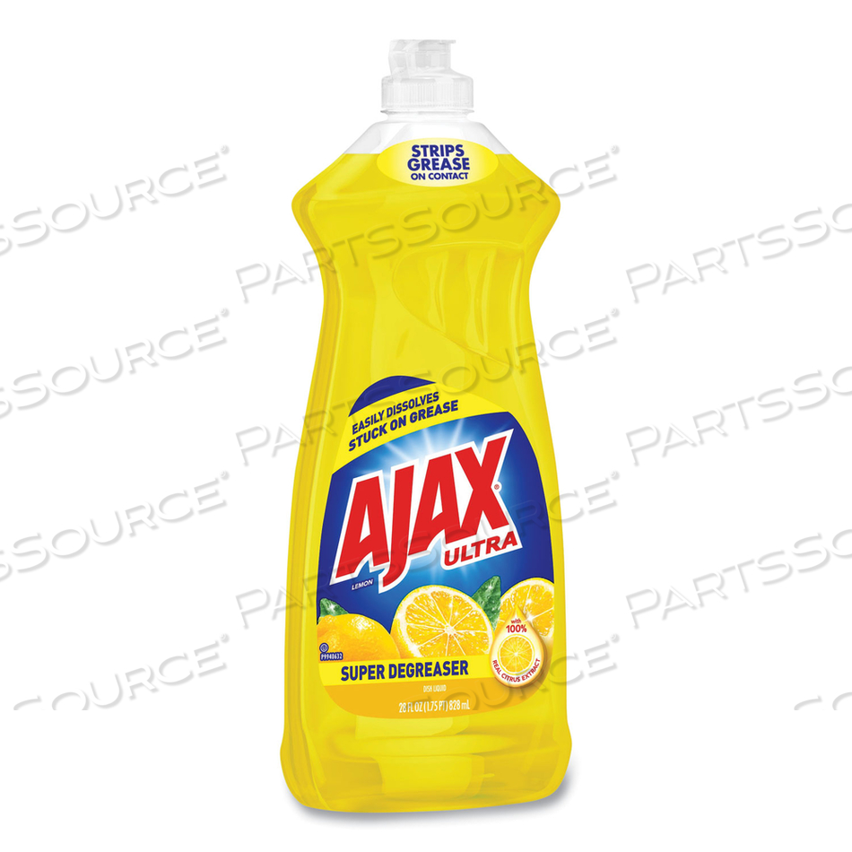 DISH DETERGENT, LEMON SCENT, 28 OZ BOTTLE 