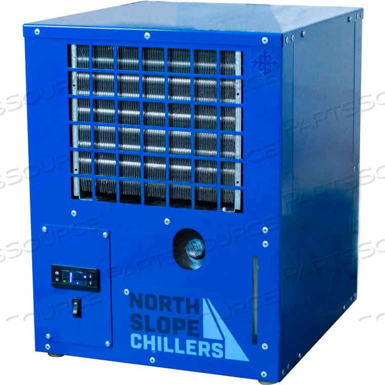 NORTH SLOPE CHILLERS 1/3 TON LITE-DUTY INDUSTRIAL FLUID CHILLER - AIR COOLED - 4,000 BTU/HR 