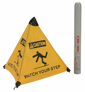 FLOOR SIGN WATCH YOUR STEP ENG by Handy Cone