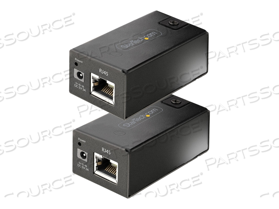 USB 2.0 EXTENDER OVER CAT5E/CAT6 CABLE (RJ45), 492FT/150M USB OVER ETHERNET EXTENDER/ADAPTER KIT, EXTERNALLY POWERED USB EXTENDER, USB TO ET by StarTech.com Ltd. USB 2.0 EXTENDER OVER CAT5E/CAT6 CABLE (RJ45), 492FT/150M USB OVER ETHERNET EXTENDER/ADAPTER KIT, EXTERNALLY POWERED USB EXTENDER, USB TO ET by StarTech.com Ltd.