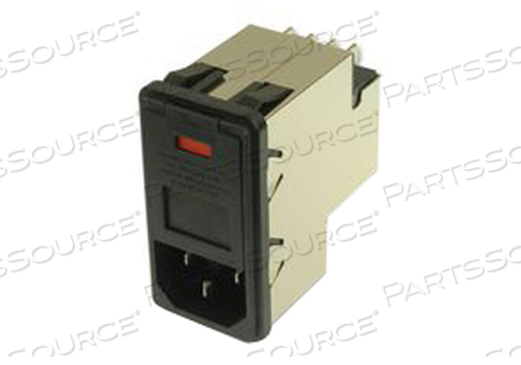 POWER INPUT MODULE, 250 VAC, 10 A by Newark / Element 14