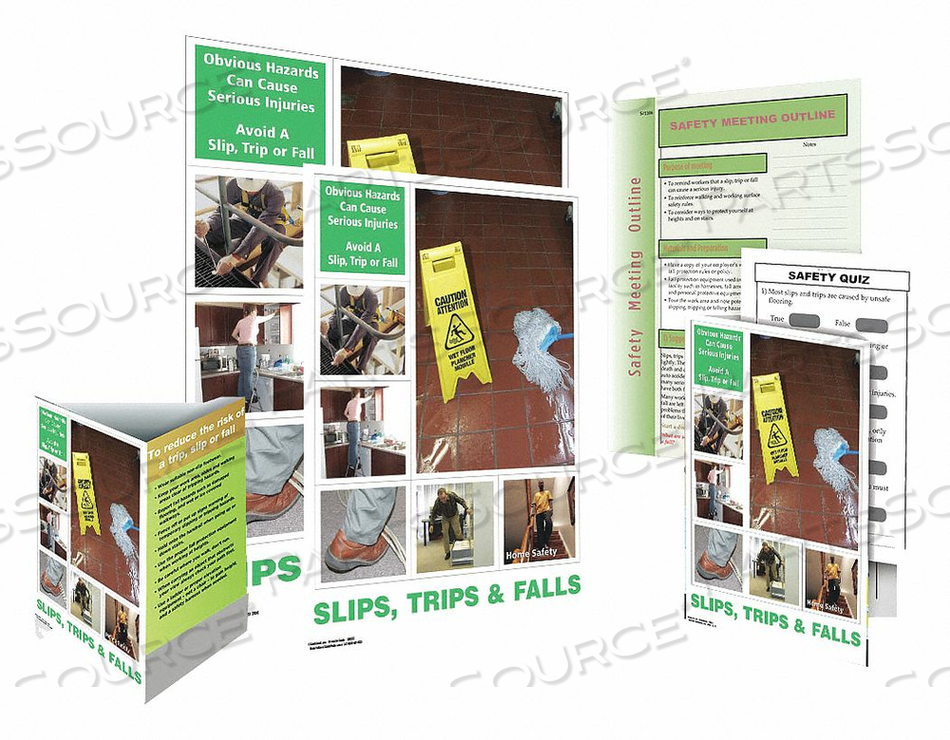SAFE SYSTM KIT SLIPS TRIPS AND FALLS EN by SafetyPoster SAFE SYSTM KIT SLIPS TRIPS AND FALLS EN by SafetyPoster